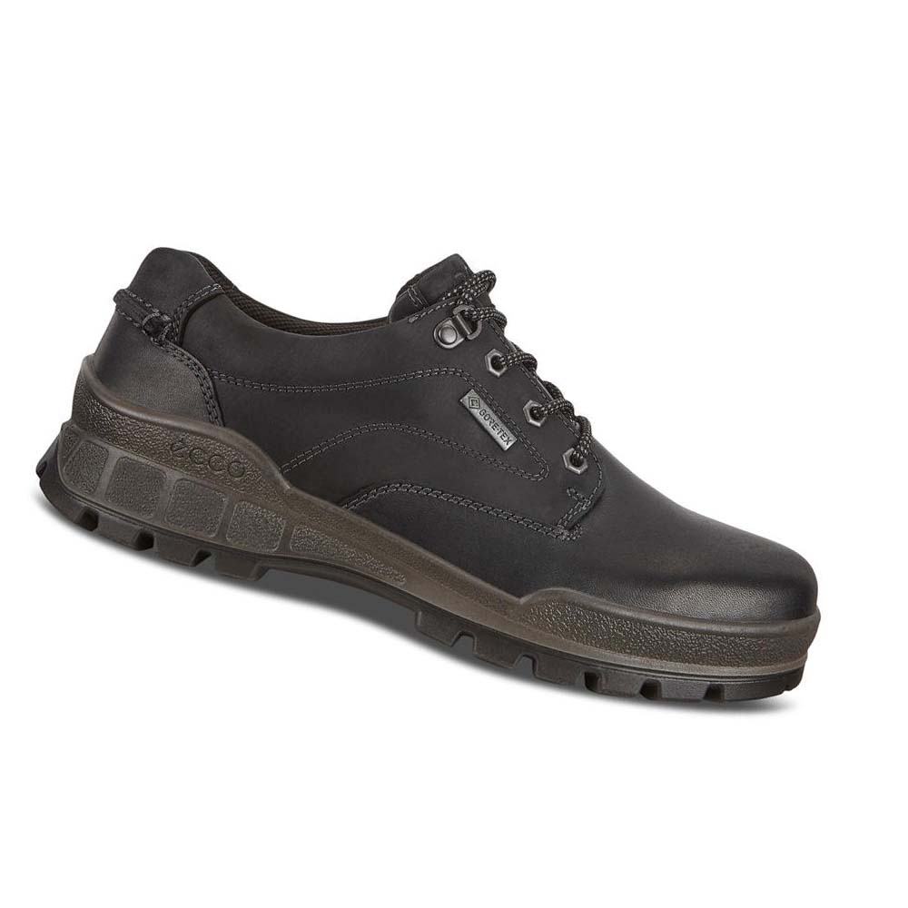 Ecco Track 25 Low Plaintoe Hiking & Trail Herre Svarte | NO 573SGL